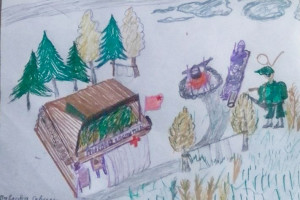 Павлов Замир, 11 лет, Павлова Севиль, 5 лет. Коноплина Клавдия Петровна (2)